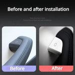 4PCS Door Button Decoration Sticker for Tesla Model 3 Highland Model Y Juniper | ABS Int detail view