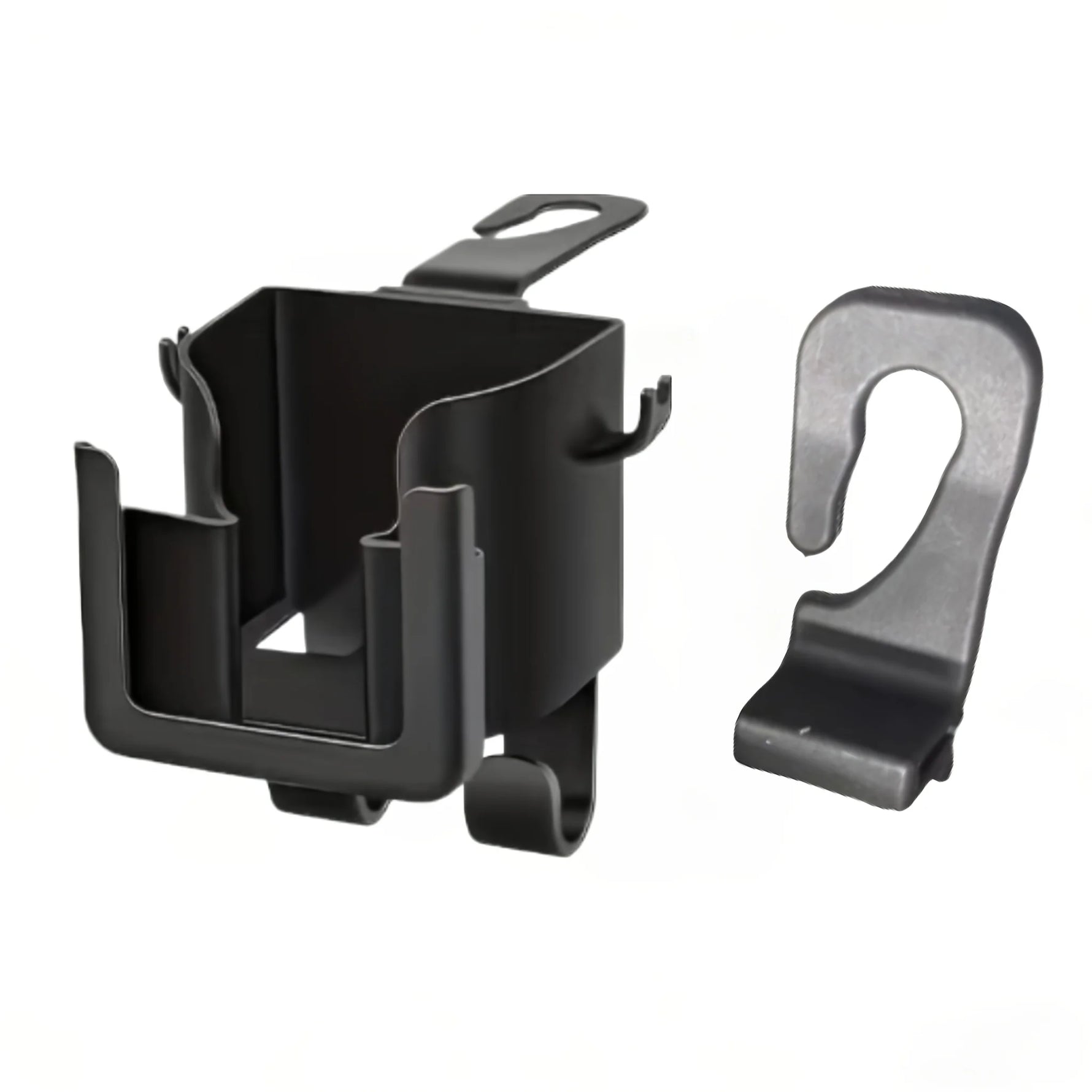 Car Seat Backrest Storage Rack with Cup Holder and Hooks | Space-Saving Car Organizer detail view