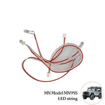 MN99 MN99S Model D90 D91 RC Car Window Mesh Upgrade Spare Parts Metal OP Simulated Dec close-up view