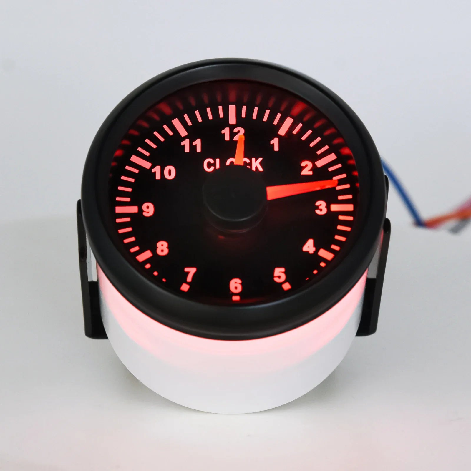 52mm Clock Gauge with Red Backlight | 0-12 Hour Meter for Car Boat Yacht lifestyle view