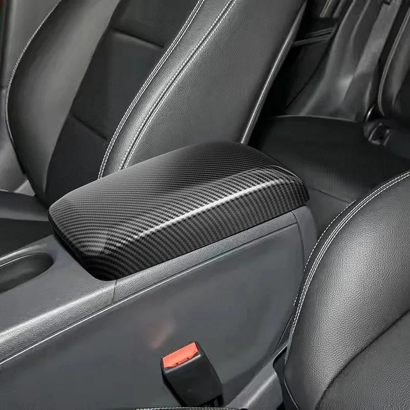 For Mercedes Benz A B GLA CLA Class W176 X156 C117 W246 2013-2019 ABS Car Center Console Armrest Box Panel Sticker Trim Cover