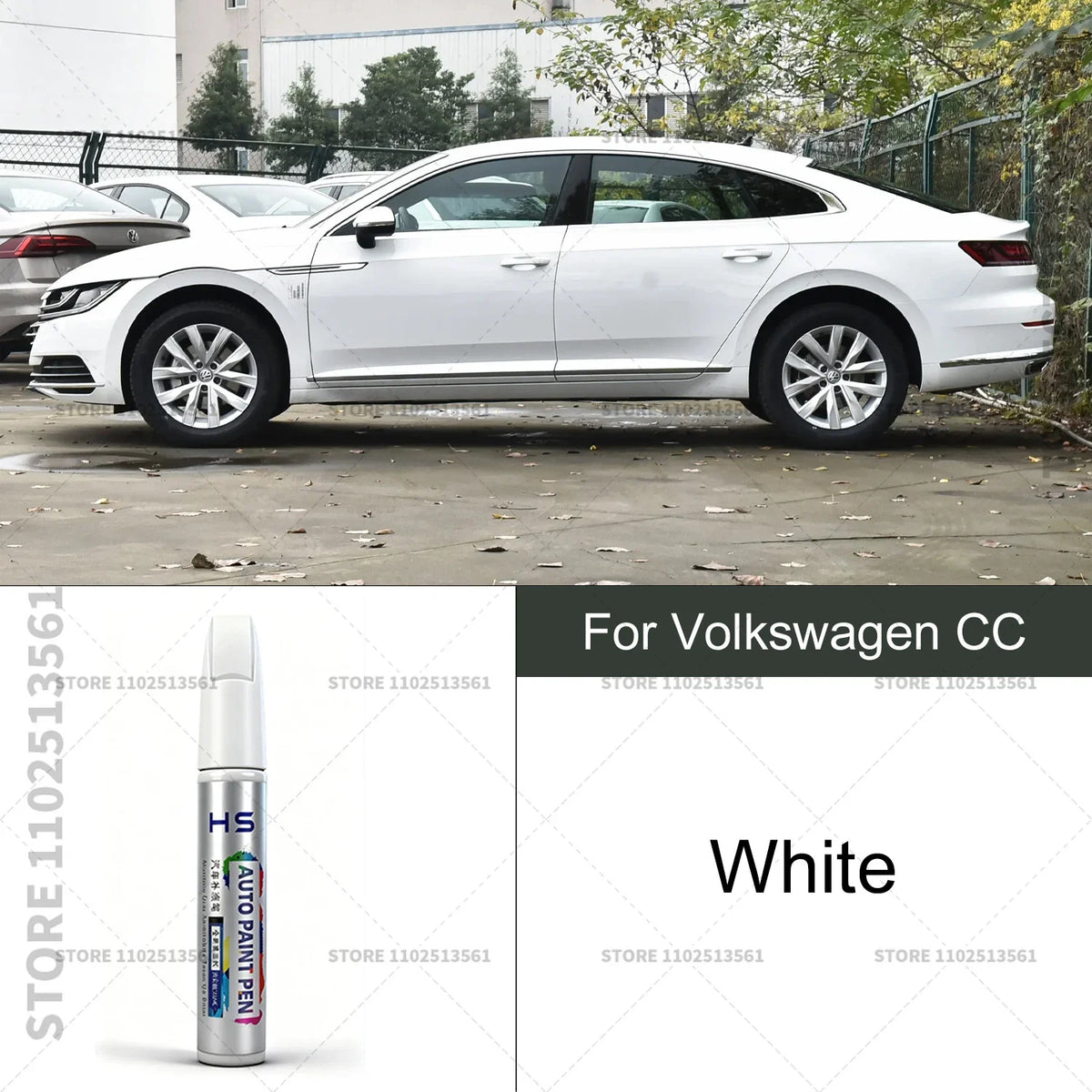 Car Paint Repair Pen For Volkswagen CC Touch Up Scratch Remover DIY Auto Accessories Yel detail view