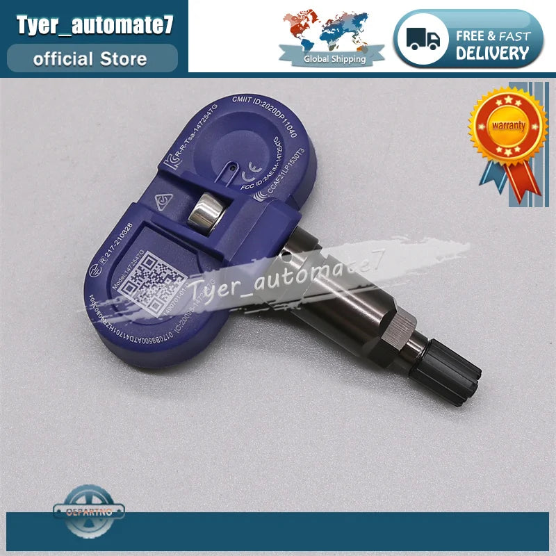 BLE TPMS Tire Pressure Monitor Sensor for Tesla Model 3 Y S X 2020-2025 | 1490701-01- lifestyle view