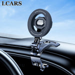 Magnetic Car Phone Holder with Rotatable Design | Anti-Shake Dashboard Mount for Navigation