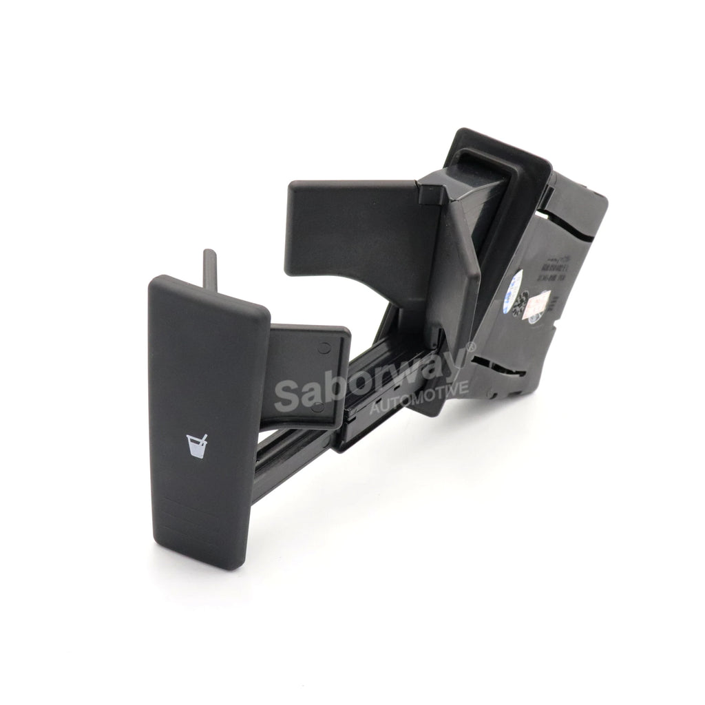 Saborway Front Cup Holder Drink Holder for VW Polo 9N 9N3 2002-2010 | Black Dark Silv lifestyle view