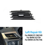 Car Front Dashbpard Air Conditioning Middle Left Right AC Vent Grille Repair Kit For BMW X1 X2 2 Series F48 F49 F39 F45 F46