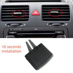 1/4/6PCS Car Front Rear Dash A/C Air Outlet Vent Grill Adjust Slide Clip For VW Golf 5 MK5 GTI Jetta A5 MK5 GLI Rabbit 2004-2011