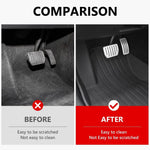 Tesla Model Y Juniper 2025 Floor Mats | Double Layer TPE, Waterproof, Non-Slip, Tru additional angle
