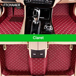 FTCHAAER Custom Car Floor Mats For Mazda CX3 CX-3 2015-2023 Auto Carpets Foot Coche Accessorie