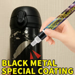Stainless Steel Metal Touch-Up Pen: Black Paint-and-Primer for Faucets, Sinks & Car Hubs