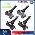 4Pcs Tire Pressure Monitoring Sensor for Renault Espace Kadjar Kangoo Koleos Megane 433MHz 40700-4CB