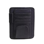 Car sun visor storage bag car glasses clip car interior supplies 12.5*15CM car busine alternate view
