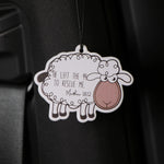 Raccoon Quotes Fragrant Paper Car Air Freshener | Solid Perfume Hanging for Home and Aut detail view