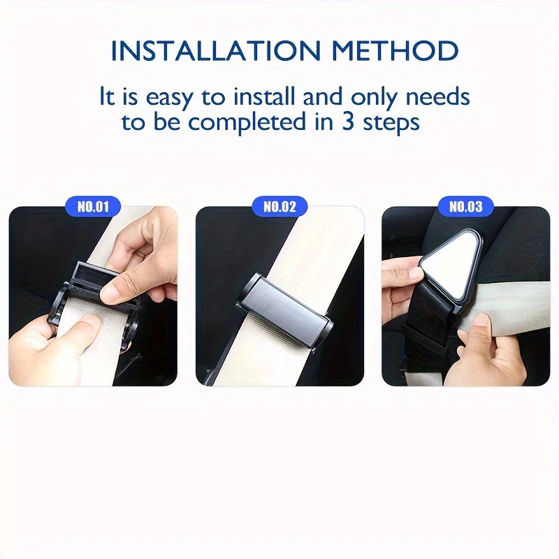 Car Child Safety Belt, Prevents Movement, Adjustable Fastener, Safe and Comfortable additional angle