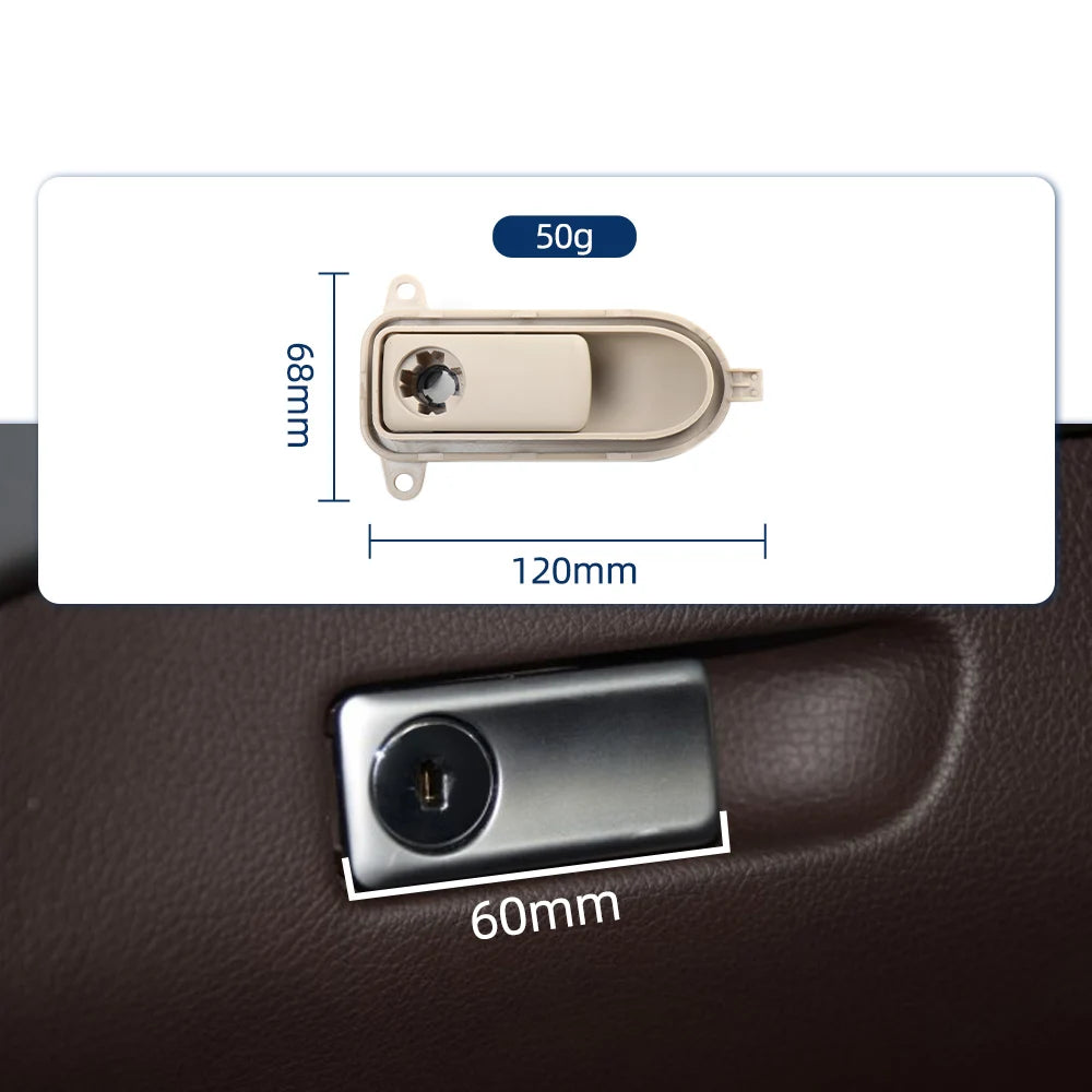 Car Glove Box Handle Cover Lid Toolbox Glove Boxes Cover Switch 2056800098 For Mercedes detail view