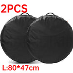1/2/4PCS Car Auto Wheel Tire Cover | Weatherproof Dust-Proof Spare Tire Bag for 4x4 additional angle