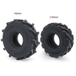 1.0 Inch Soft Rubber RC Crawler Tires 4Pcs for TRX-4M Axial SCX24 detail view