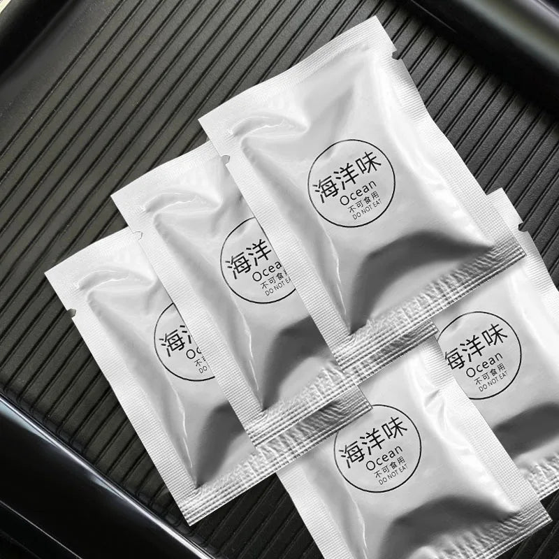 Car Air Freshener Refill Tablets | Ocean Scent Solid Fragrance for Vents close-up view