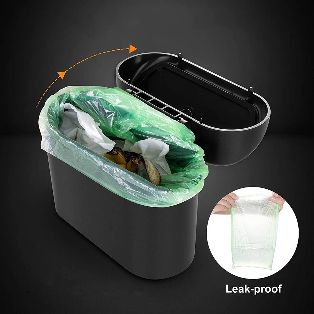 Car Trash Can Storage Box ABS Rectangle alternate view