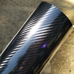 Ultra Glossy Carbon Fiber Vinyl Wrap | Bubble Free Car Sticker Film alternate view