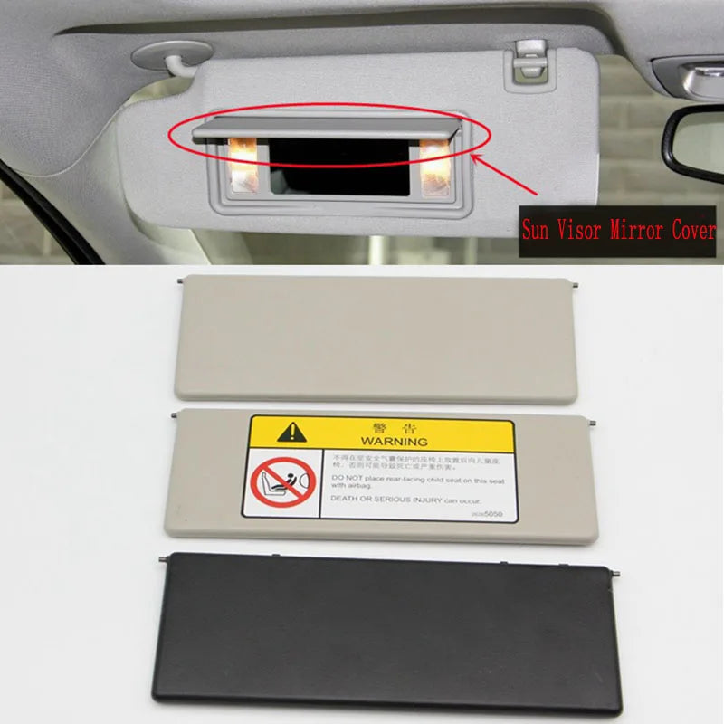 Car Accessories Sun Visor Mirror Cover for Buick Regal Lacrosse ENVISION Verano Excelle MALIBU Sun Visor Lamp Cover