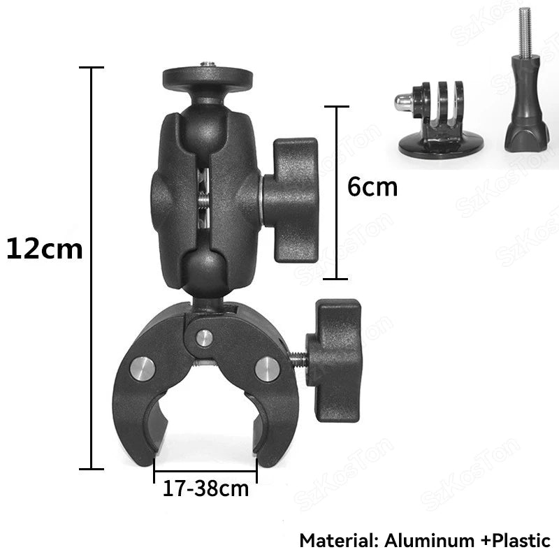For Insta 360 X4 X5 Go Pro 13 12 11 10 9 DJI Action 6 Bicycle Motorcycle Selfie Stick alternate view