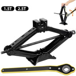2.5T 1.5T car jacks 2 in 1 Manual Lift Jack Car Repair Tool Lifting Tool with Labor-saving Ratchet W