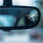 Dragonfly Mirror Stickers, Dragonfly Lovers Car Stickers, Dragonfly Stickers, Sun Visor Mirror Stickers