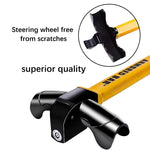 Car Steering Wheel Lock Universal Fit Maximum Security Steering Anti-Theft T-Bar Stee alternate view