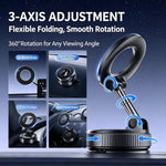 Magnetic car mobile phone holder, vacuum adsorption center console, anti-shake suction cup, special folding portable shelf for navigation