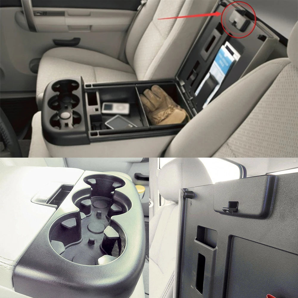 Center Console Armrest Lid Latch Lock For Chevy Suburban Silverado 1500 2500 3500 Avalanche Tahoe GMC Sierra Yukon XL 2007-2014