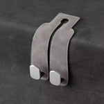 Car Headrest Hook Suede Dual Hanging Hook Anti-Slip detail view