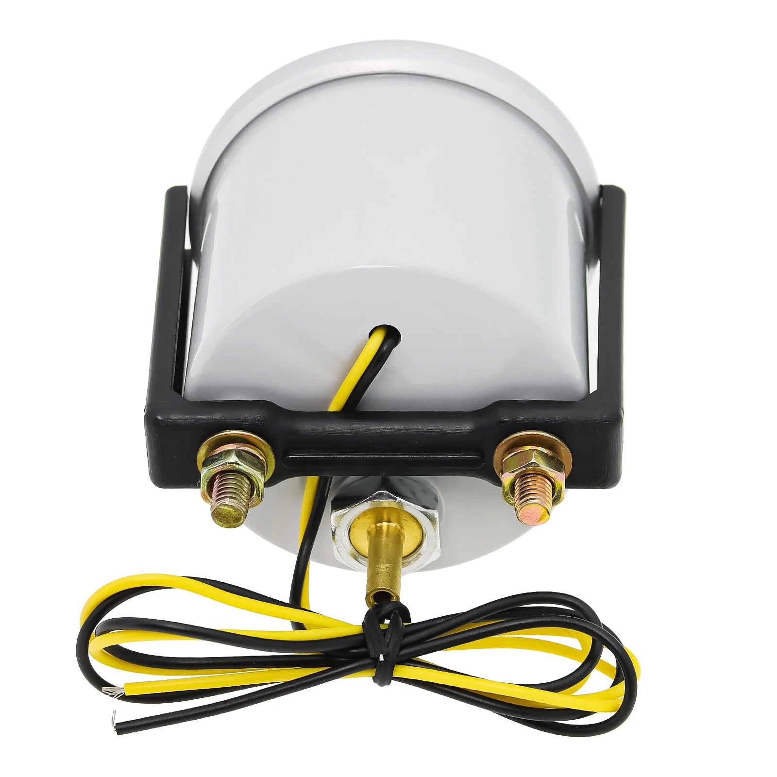 2026 Auto Car White LED Smoke Lens Boost Turbo Meter BAR -1~2 BAR 2" 52mm Boost Gauge with Sensor for Petrol Racing Car 12V