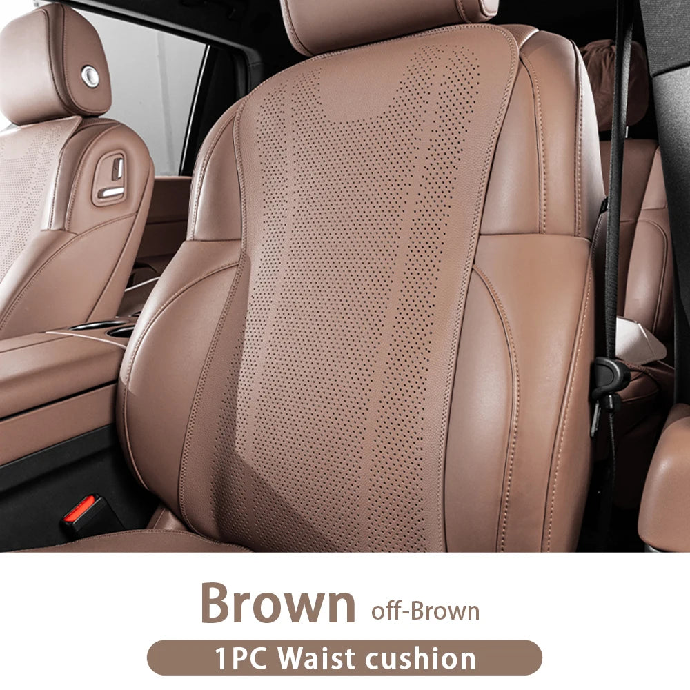 Car Seat Cushion Artificial Leather Breathable Four Seasons close-up view