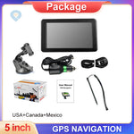5inch Car GPS Navigation HD Touch Screen GPS Navigator Truck 3D Mode Sat Nav 8G+256 additional angle