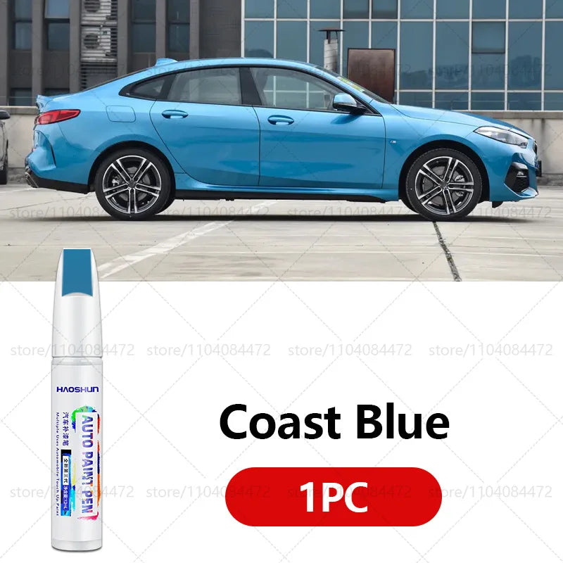 Paint Repair Pen Touch Up Scratch Remover DIY Auto Accessories For BMW Blue C31 B45 C1 close-up view