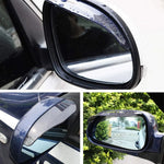 Universal Car Rearview Mirror Rain Eyebrow | Auto Rear View Side Rain Shield Snow Gua lifestyle view