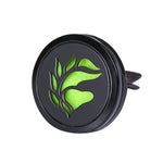Refillable Car Air Freshener Clip | Stainless Steel Vent Diffuser Locket lifestyle view
