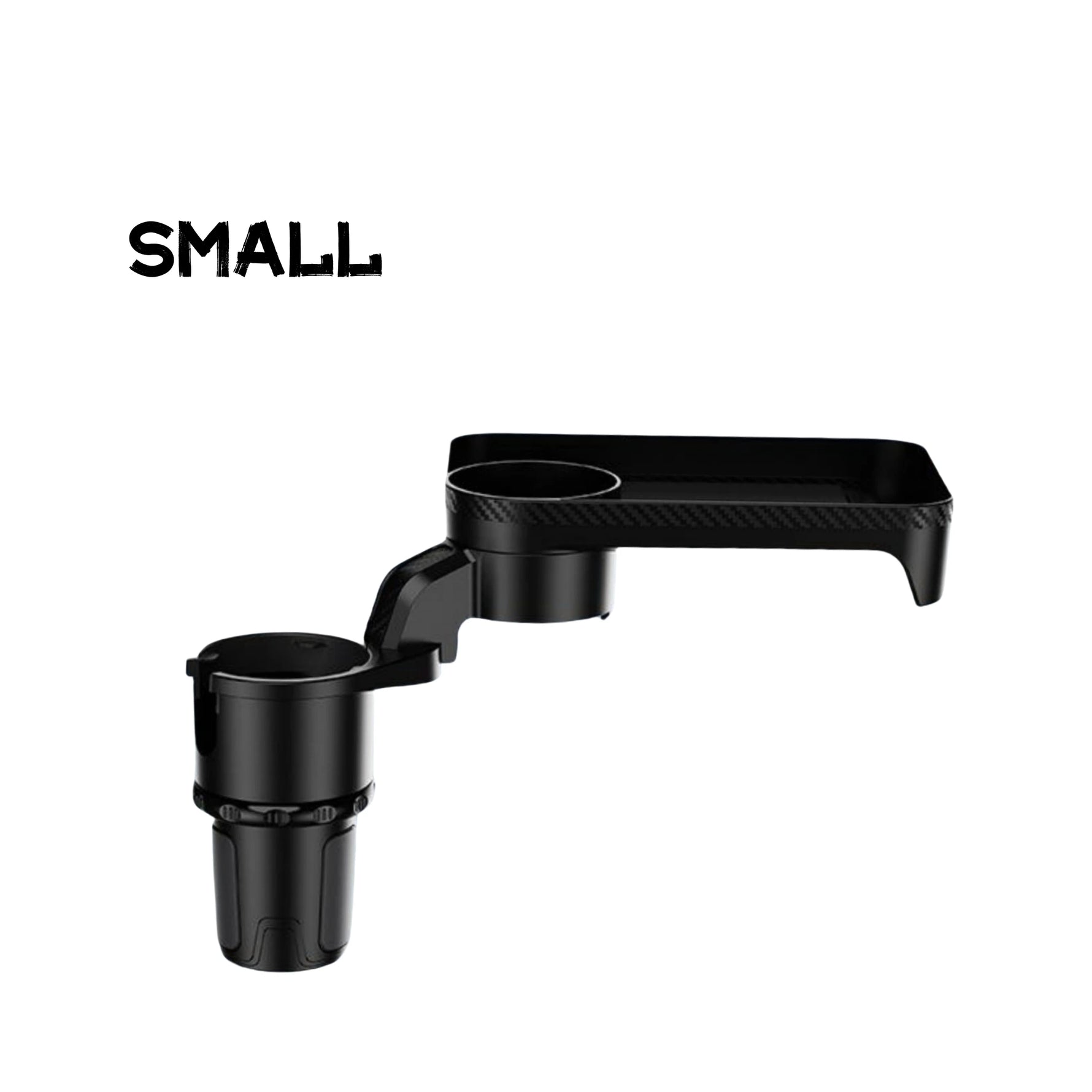 Car Cup Holder Tray with Rotating Expandable Tray | Convenient for Takeout, Keys, Pho alternate view