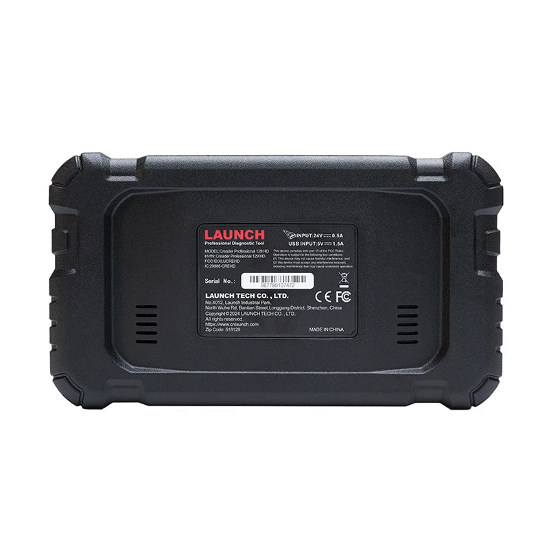 LAUNCH CRP129 HD Heavy Duty Truck Scanner Full System Diesel Scan Tool Global Version 24 detail view