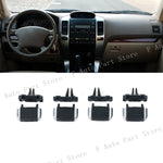 4PCS For Toyota Land Cruiser Prado 120 LC120 2003-2009 Front  Air Conditioner Outlet Air Conditioning Vents Tab Clip Repair Kit