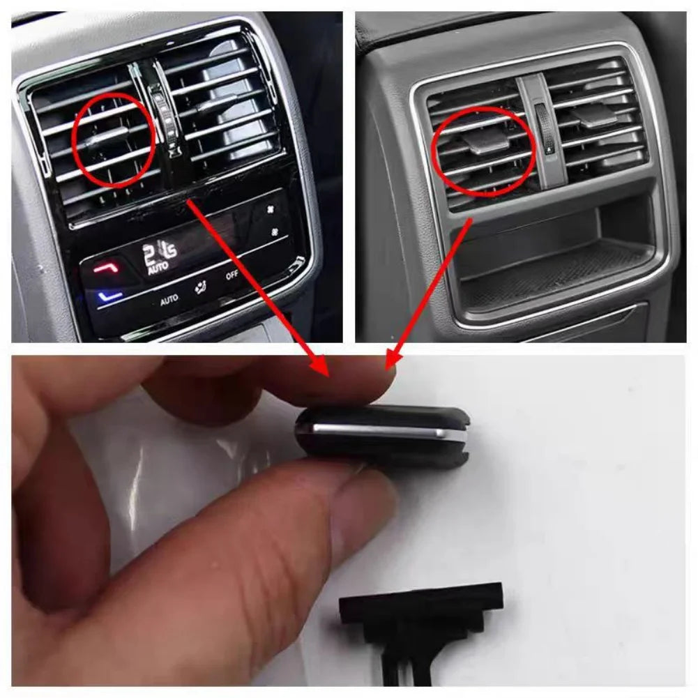 For Passat For B8 Rear Air Vent Grill Tab Clip for Centre Console AC Vent 2019-2024 Compatible with