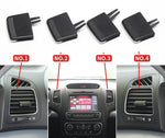 Car Front Air Conditioning AC Vent Outlet Tab Leaf Adjust Clip Repair Kit for Kia Sorento