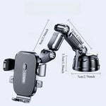 Mobile Phone Car Mount 2026 New Model Car Dashboard Large Suction Cup Truck Navigation Anti-Shake Support Stand