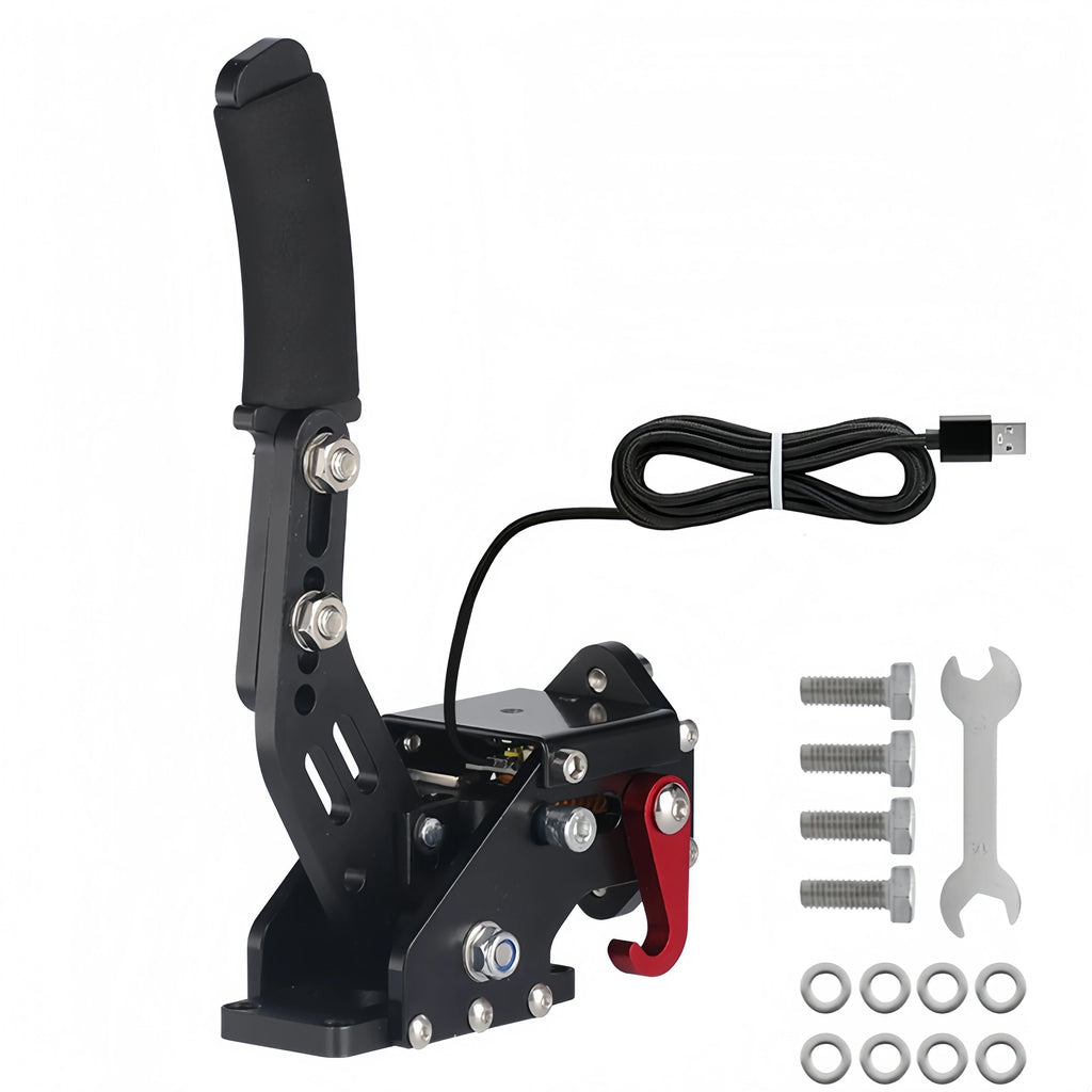 Sim Ruito USB Handbrake | Sim Racing PC Handbrake with Linear and Button Modes alternate view