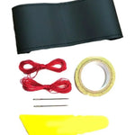 Hand-Sewn Suede Car Steering Wheel Cover A-class E-Class GLA GLC W205 C63 Car Inter additional angle