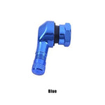 Motorcycle Tire Valve Stems | 90 Degree CNC Aluminum Alloy Rim Valve alternate view