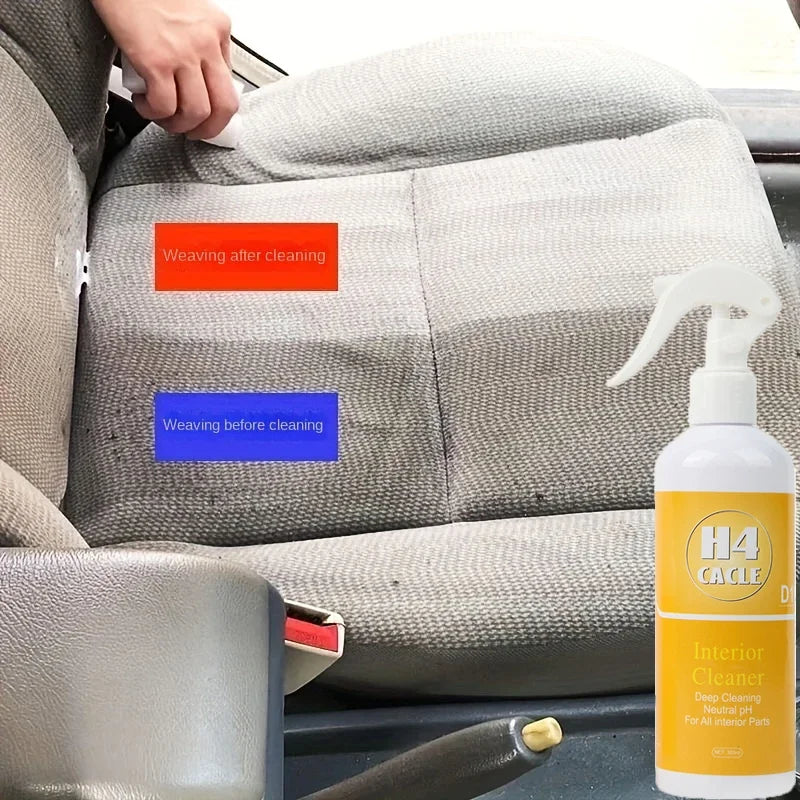 H4Cacle Multifunctional car upholstery cleaner car upholstery seat waterless wash powerful de-greasing cleaner universal