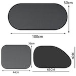 Foldable Mesh Car Sunshade | 1-5 Pcs