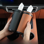 Car Tissue Box Car Tissue Box High-quality Multi-functional Interior Supplies Car Tissue Tube Storage Bag